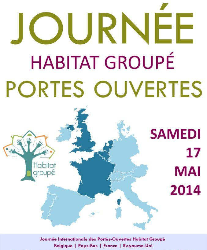 Cartel en francés del día internacional de la vida en comunidad